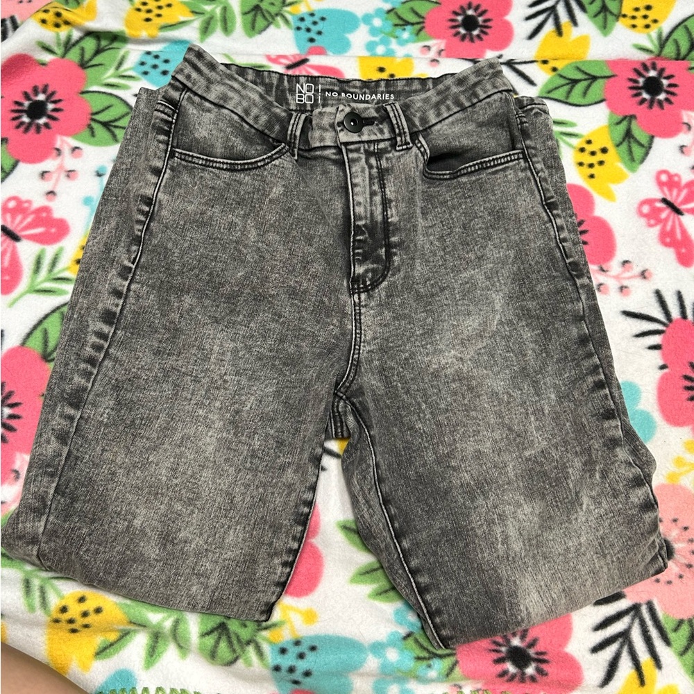 No Boundaries Black Wash Jeans